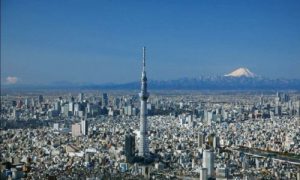 Pesona Pemandangan Di Menara Tokyo Sky Tree